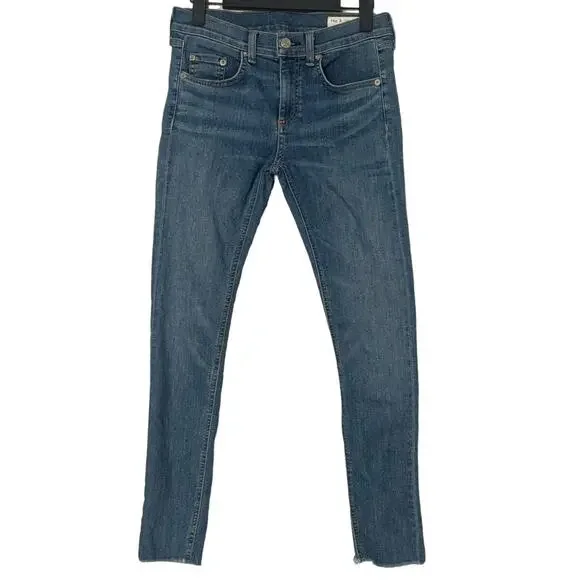 Rag & Bone Ankle Skinny Jean in Lucky Rouge Size 26